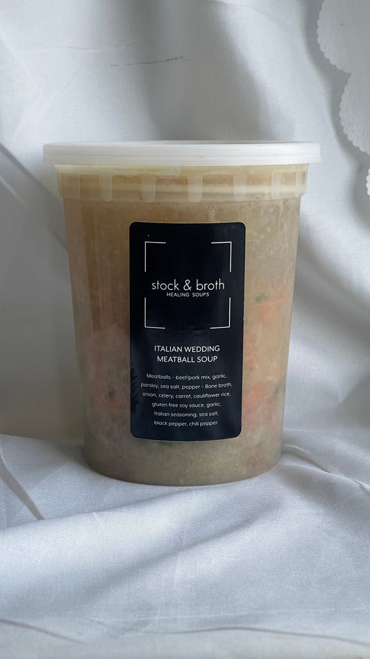Italian Wedding Meatball Soup