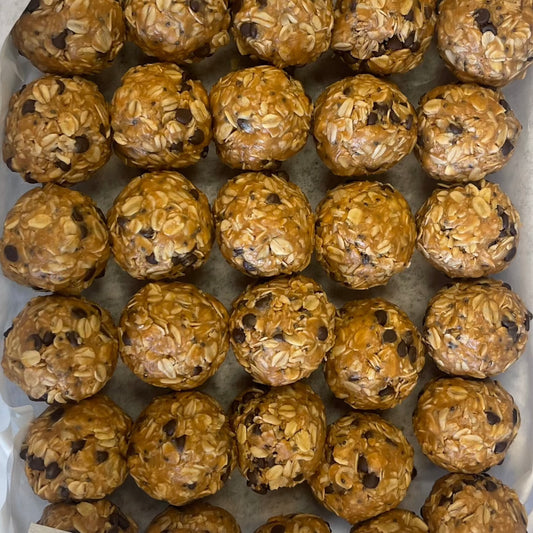 2 Peanut Butter Energy Balls